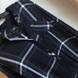 Rails Hunter Button Down Navy Size Xs